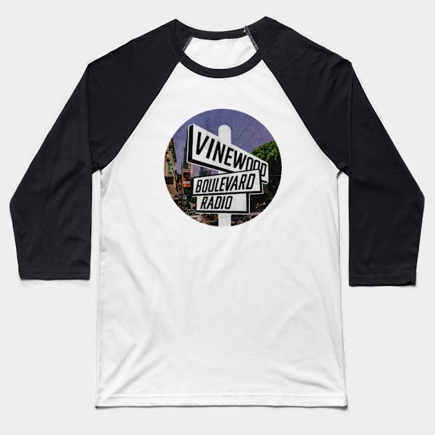 Vinewood Boulevard Radio Baseball T-Shirt by Cartooned Factory